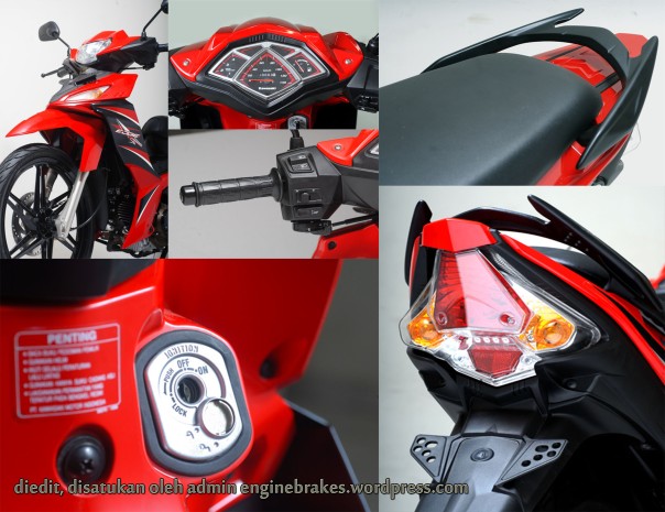 Kawasaki Edge VR Merah